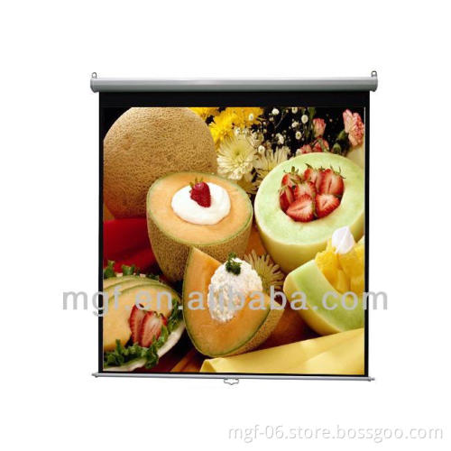 Neptune Semi-circle Casing Manual Pull Down Projector Screen